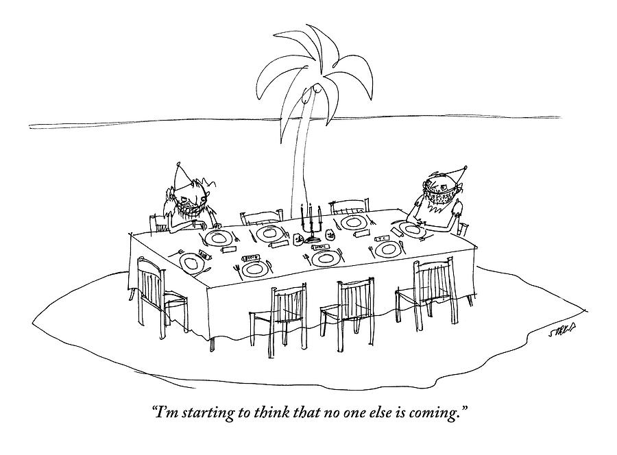 900x664 Two People Sitting At A Long Table With Multiple By Edward Steed