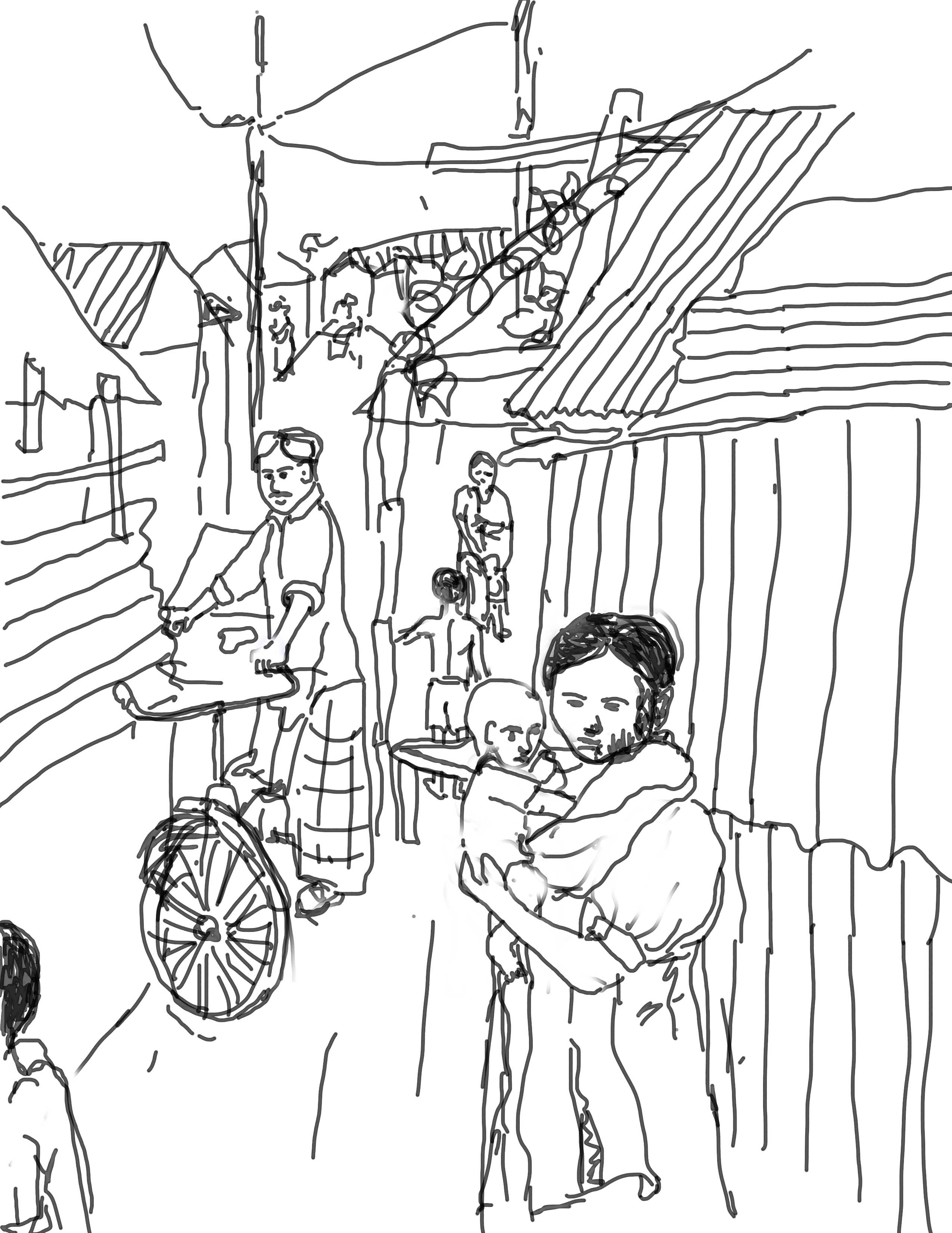 2550x3300 Slum Sketch Katie Zaman