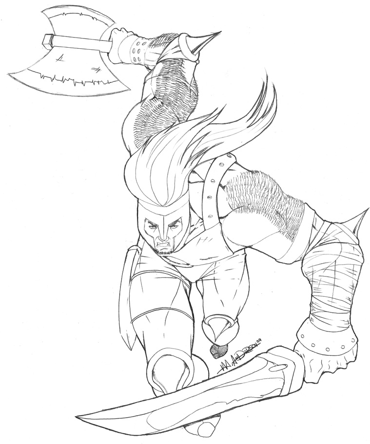 759x911 Ares God Of War By Blaquejag