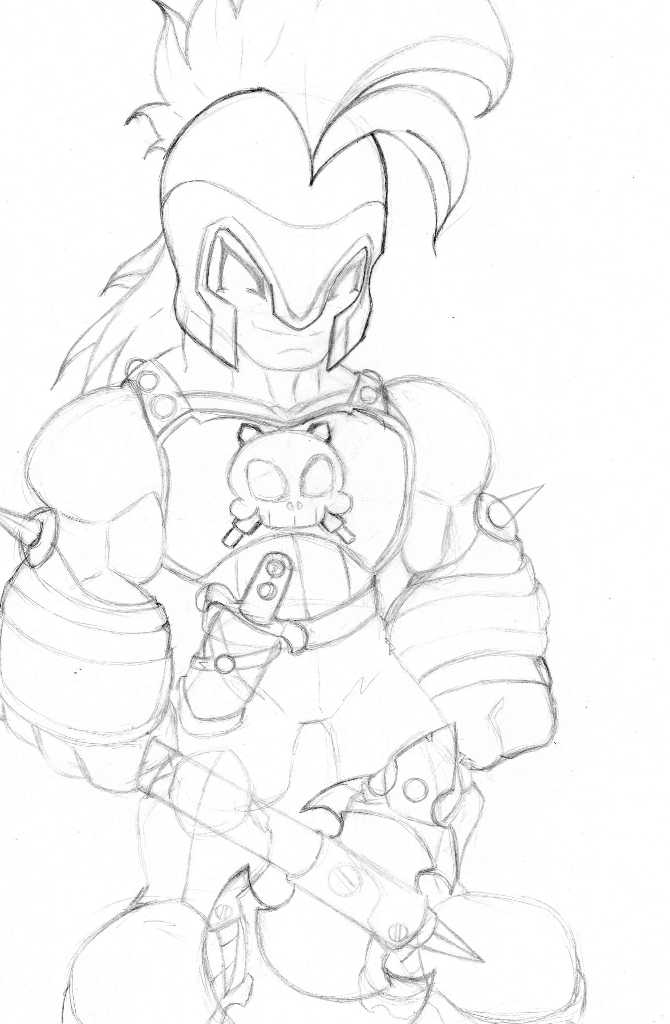 670x1024 Ares God Of War Sketch By Renato Man