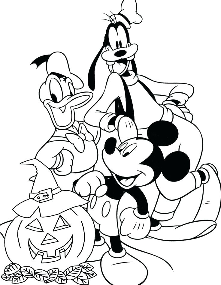 736x950 Free Disney Color Pages Fall Coloring Pages Free Cartoon Coloring