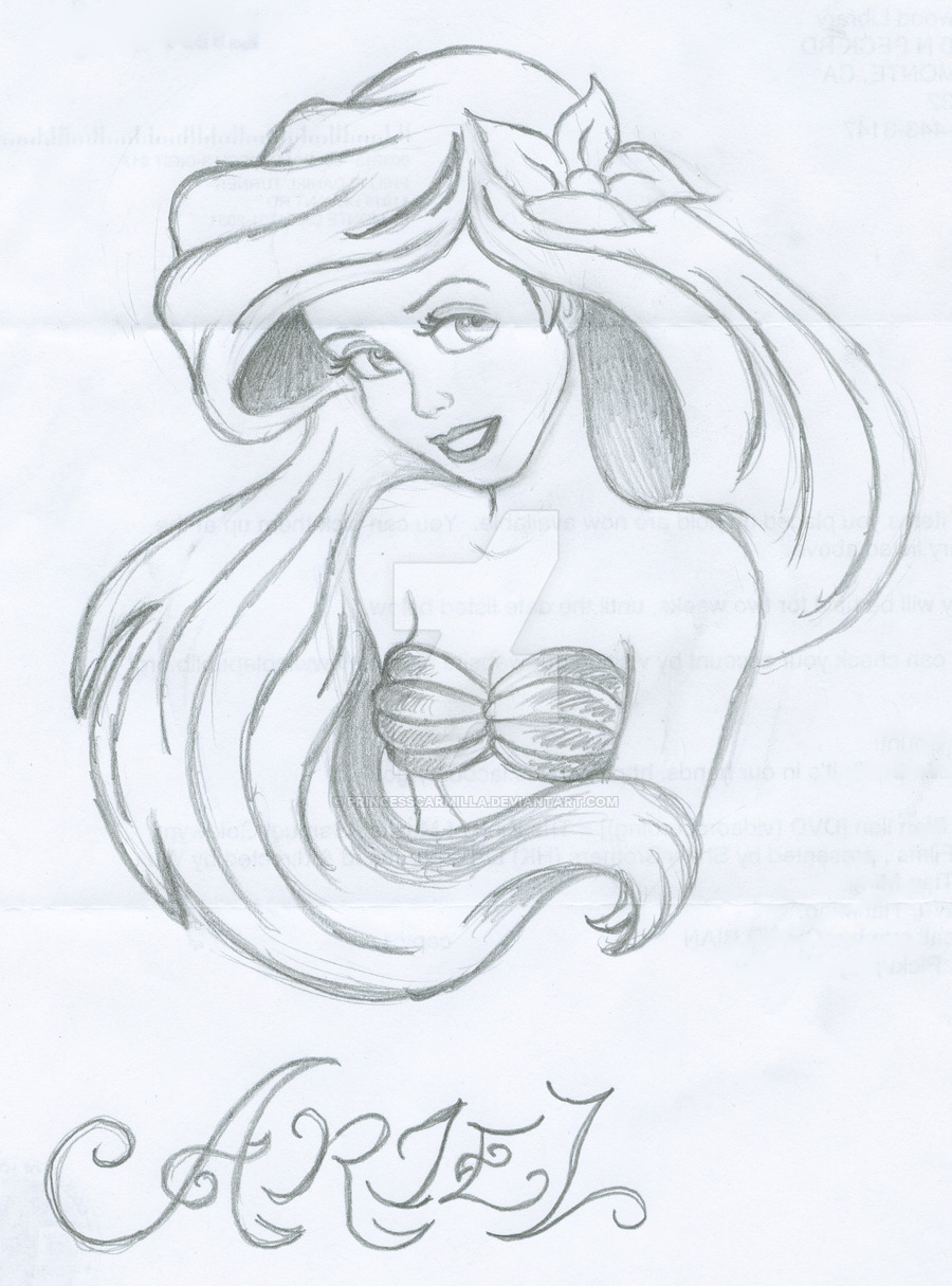 900x1215 Princess Ariel By Princesscarmilla