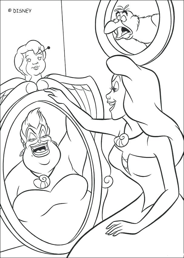 607x850 Princess Mermaid Coloring Pages Coloring Sheet About Movie