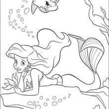 220x220 Little Mermaid Coloring Pages, Free Online Games, Drawing