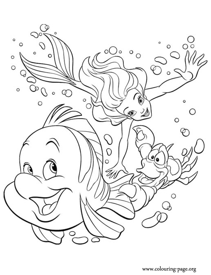 700x912 The Little Mermaid