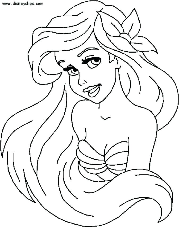 759x960 Coloring Pages Of The Little Mermaid Sisters Little Mermaid
