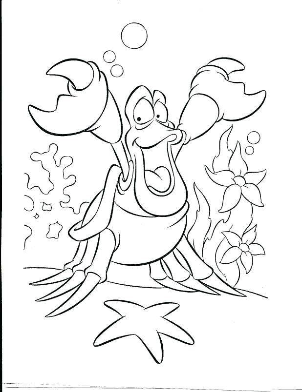 618x804 Ariel Coloring Picture Joandco.co