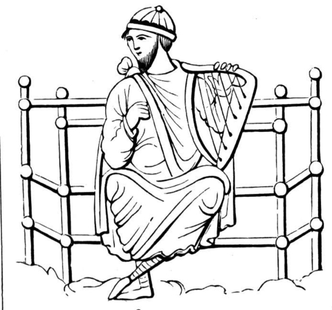 480x449 King David Coloring Page Free Printable Coloring Pages