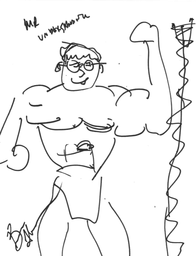 625x814 We Had The Cast Of Batman V Superman Draw Their Dream