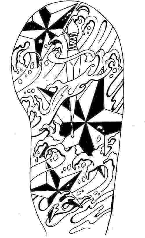 500x821 Best Tribal Arm Tattoo Designs Sketch