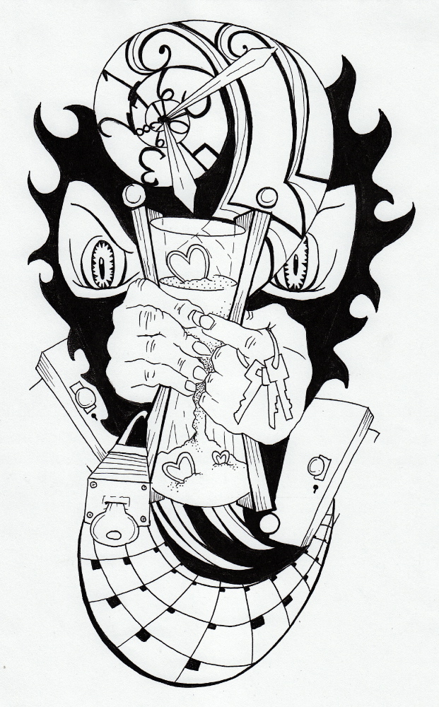 621x1000 Time To Move Arm Tattoo By Snowtraz