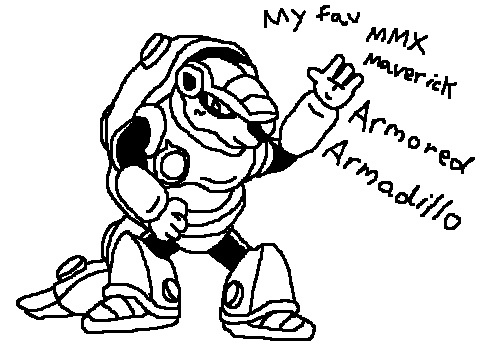 486x344 Armored Armadillo Free Hand Drawing By Icepony64