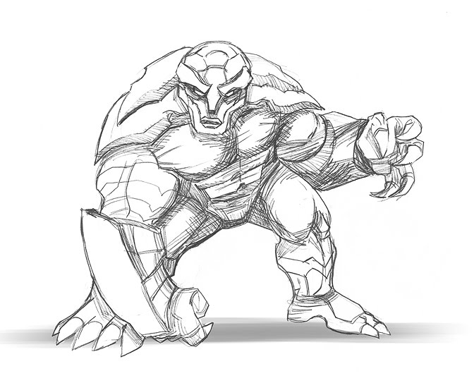 672x543 Ron's Sketchbook Marvel One A Day