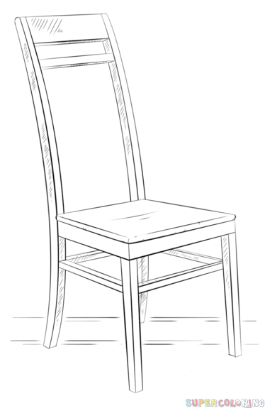 374x575 How To Draw A Armchair