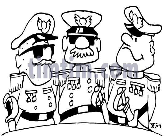 541x444 Free Drawing Of Army Generals Bw From The Category Politics Amp Gov