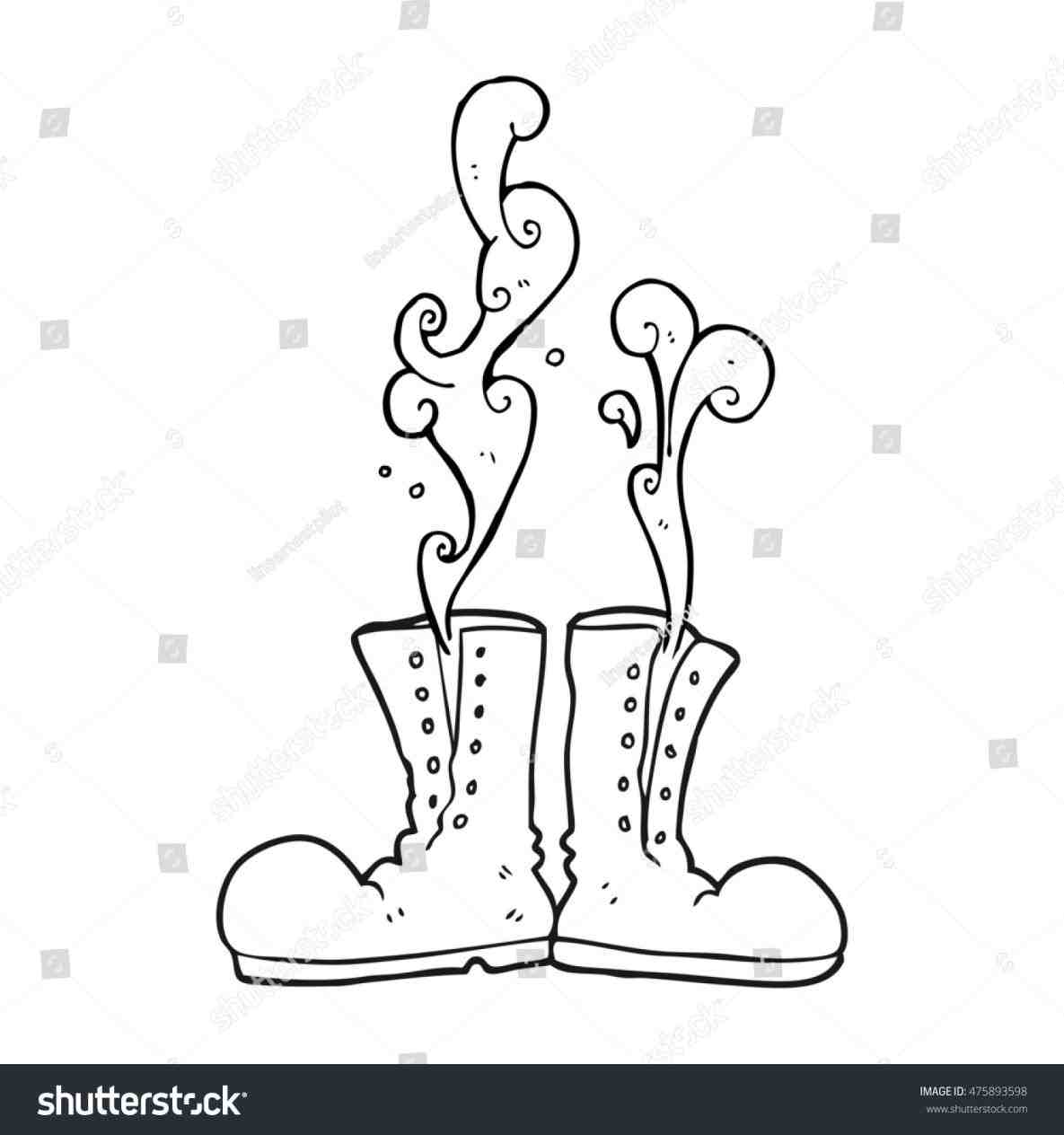 1185x1264 Army Boots Drawing