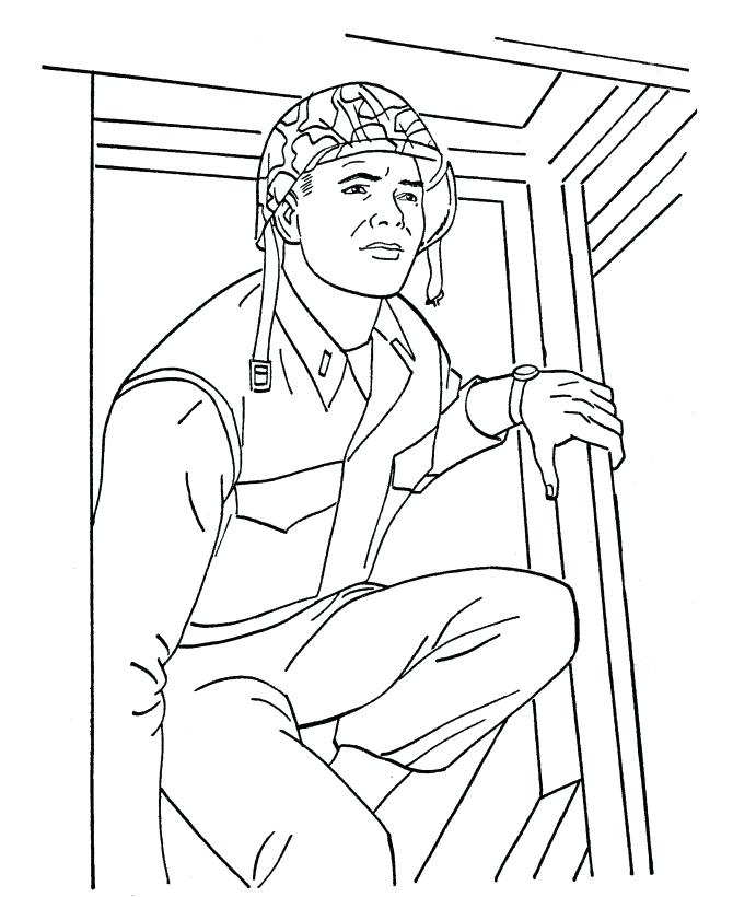 670x820 Top Military Coloring Pages New Army Guy Page Free Printable