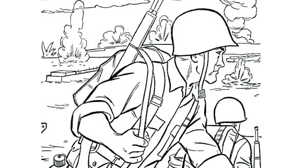 585x329 Army Men Coloring Pages Army With Heavy Coloring Pages The Best