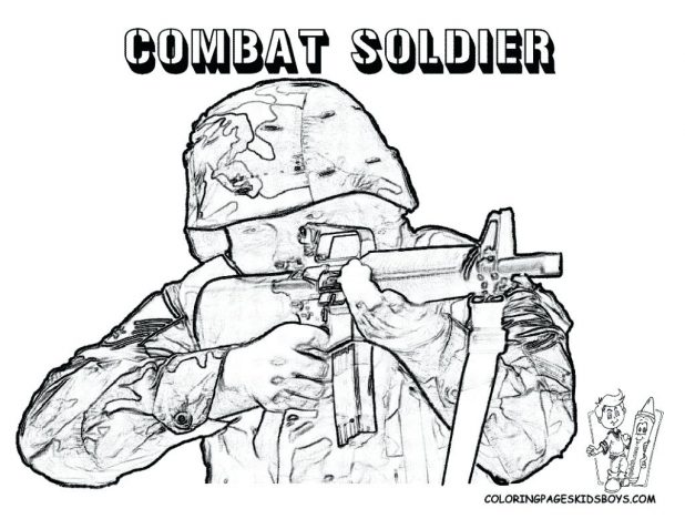 Army Man Drawing at GetDrawings | Free download