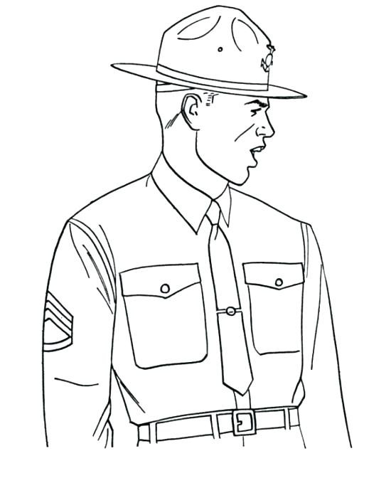 550x672 Army Guy Coloring Pages