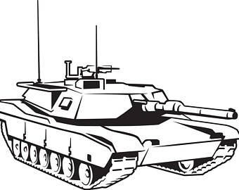 Army Tank Drawing at GetDrawings | Free download