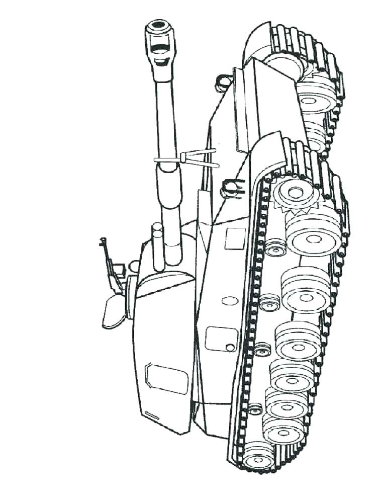 Army Tank Drawing at GetDrawings | Free download