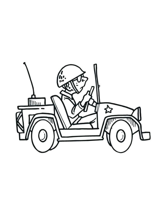 640x827 Army Tank Coloring Page Viewing Gallery For Army Jeep Coloring