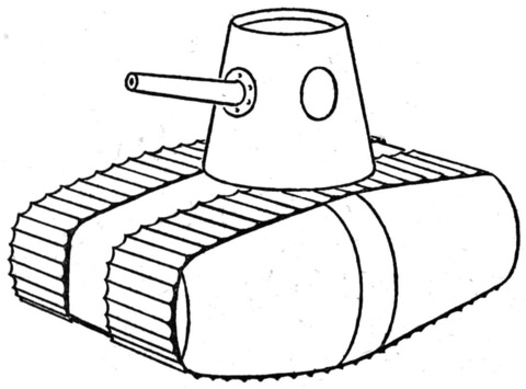 480x355 Ww1 Style Tank Coloring Page Free Printable Coloring Pages
