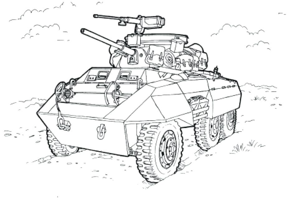 960x677 Great Tank Coloring Pages Print Army Printable