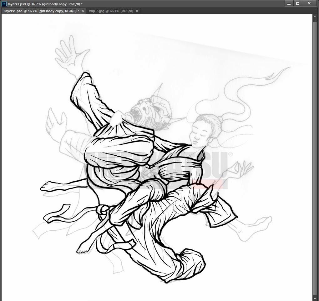 1020x963 Meerkatsu Art Grapplethon 2014 Heavenly Bow And Arrow Choke