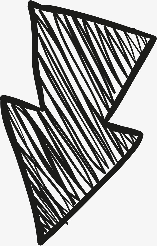 650x1017 Hand Painted Arrowhead, Hand Drawn Arrows, One Way Arrows, Hand