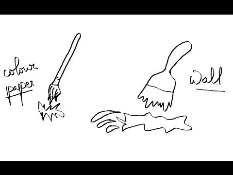 480x360 Easy Kids Drawing Lessons How To Draw A Cartoon Paint Brush