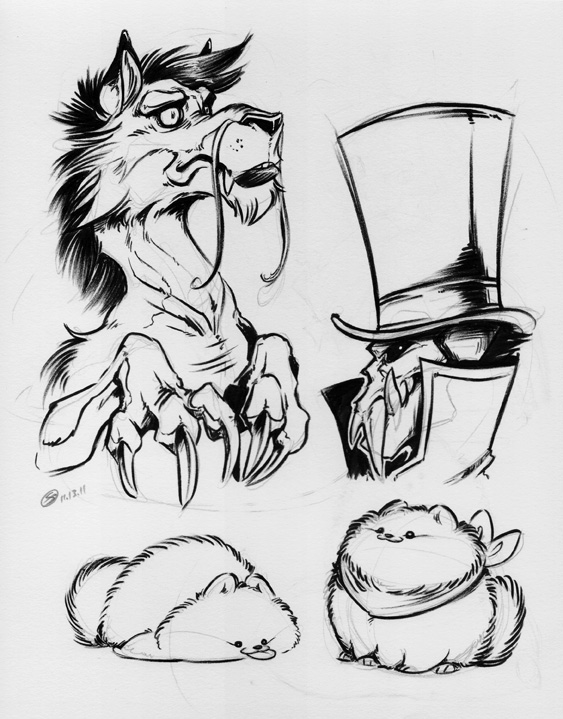 563x719 Random Brush Pen Stuff By Zillabean