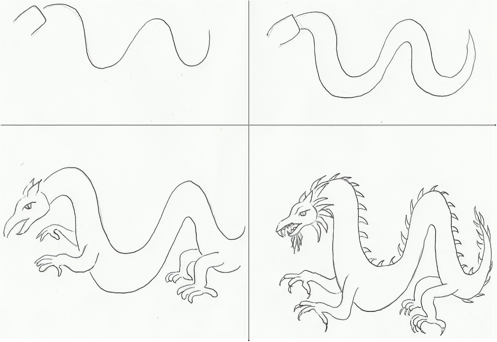 1600x1100 Draw A Dragon Art Class Ideas Art Lessons How