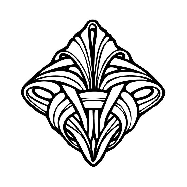 736x736 Art Deco Artwork