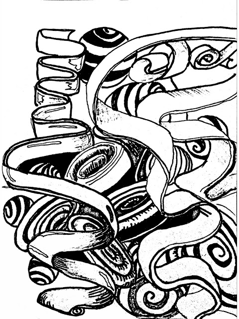 480x640 The Helpful Art Teacher Rhythmic Line Designs And Patterns