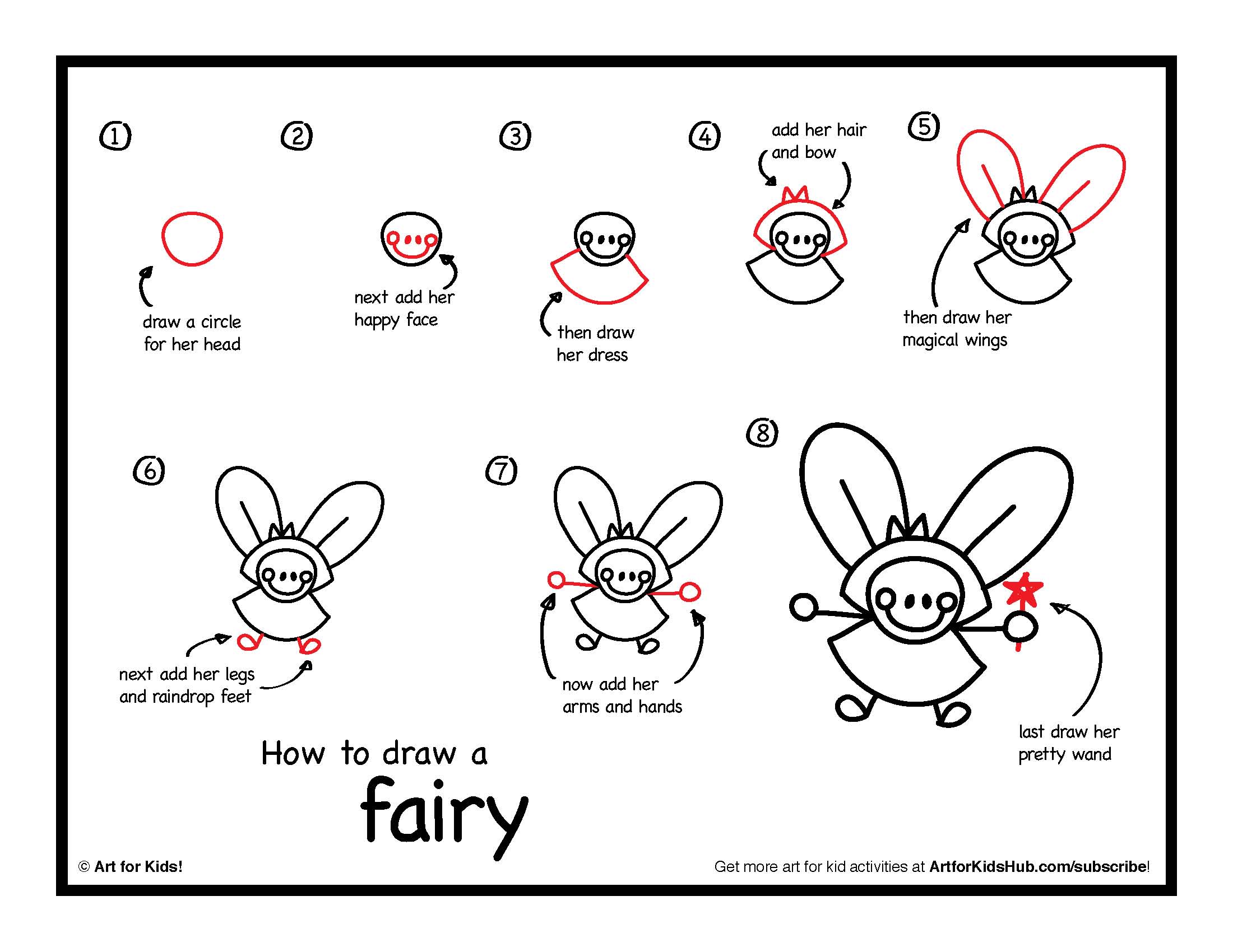 2200x1700 How To Draw A Fairy