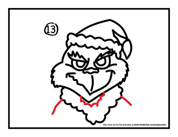 620x479 How To Draw The Grinch