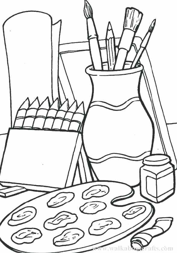 587x835 Luxury Arts And Crafts Coloring Pages Online Download 5 Excellent