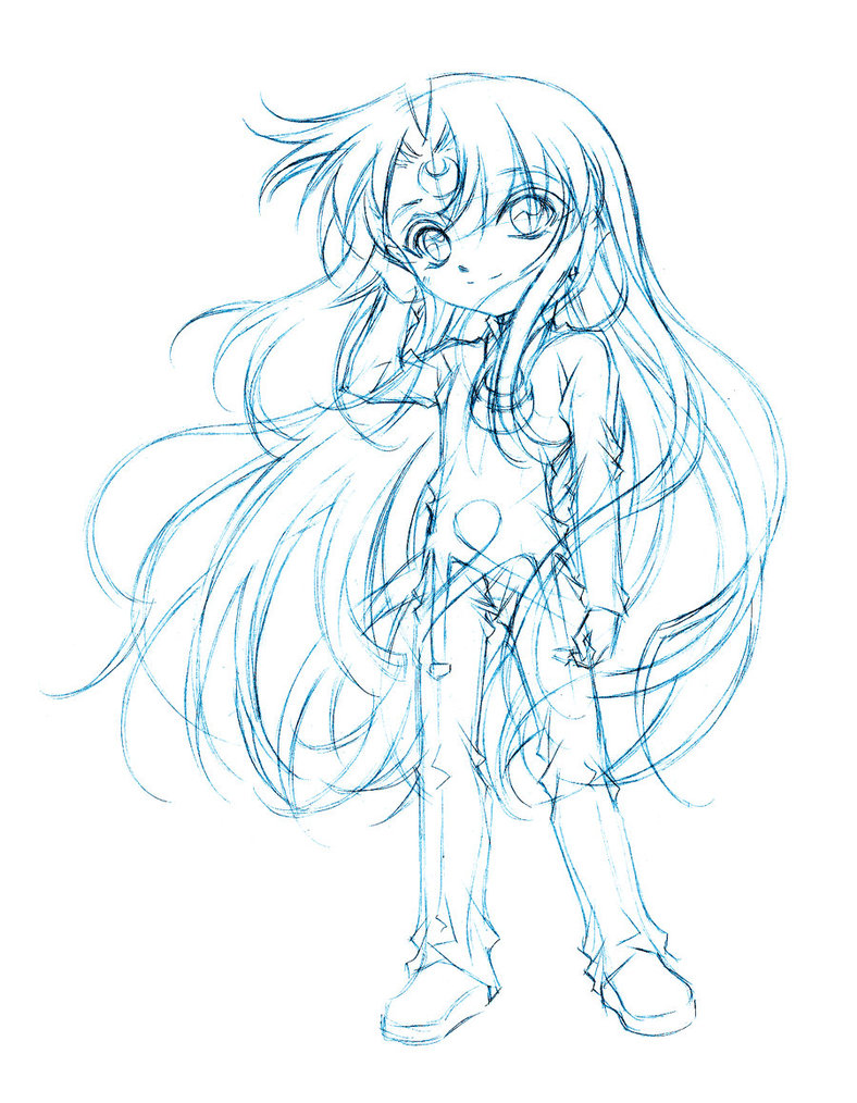 788x1014 Artemis Sketch By Sureya