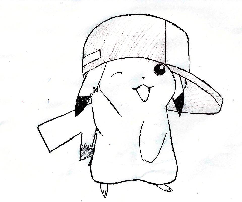 960x800 Pikachu Drawing Drawings Pikachu Drawing