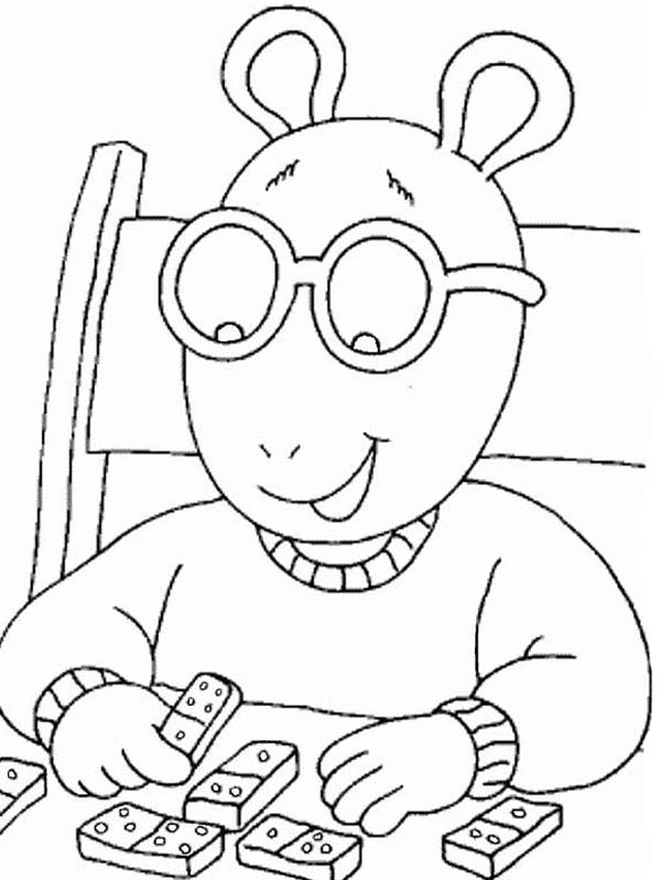600x799 How To Draw Arthur Read Coloring Page Coloring Sun