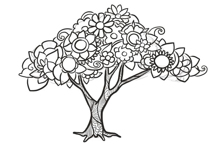 700x494 How To Draw Doodle Art Tree Freelancer Blog