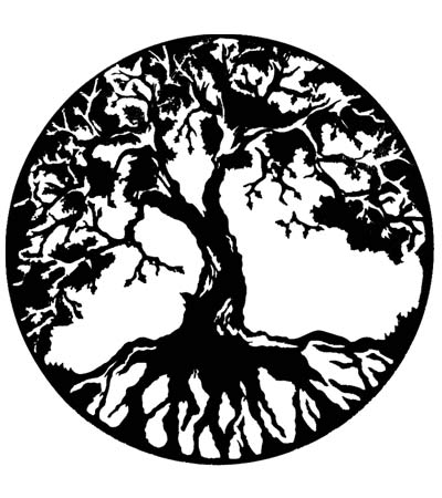 400x450 The Tree Of Life Steel Wall Sculpture. A Fusion Of Industrial