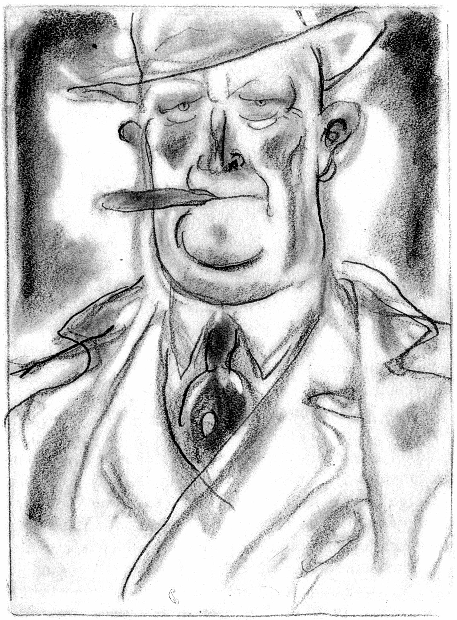 1600x2170 Gus Bofa's Low Life Art By Aaron Peck Nyr Daily The New York