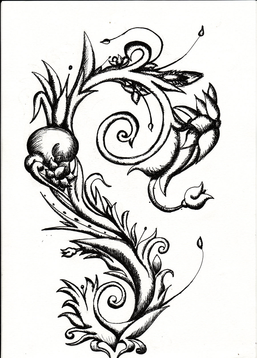 900x1257 Baroque Drawing By Mambii