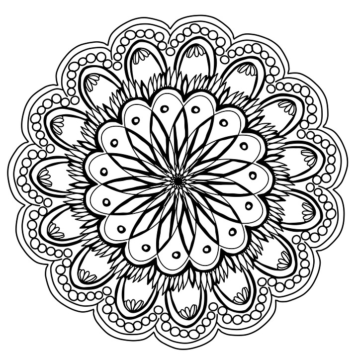 720x720 Free Photo Artist Drawing Flowers Pencil Hand Mandala