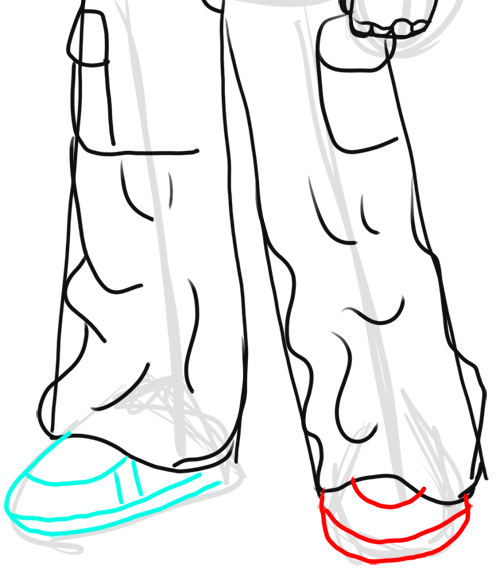 500x580 Step 22 How To Draw Ash Ketchum From Pokemon Step By Step