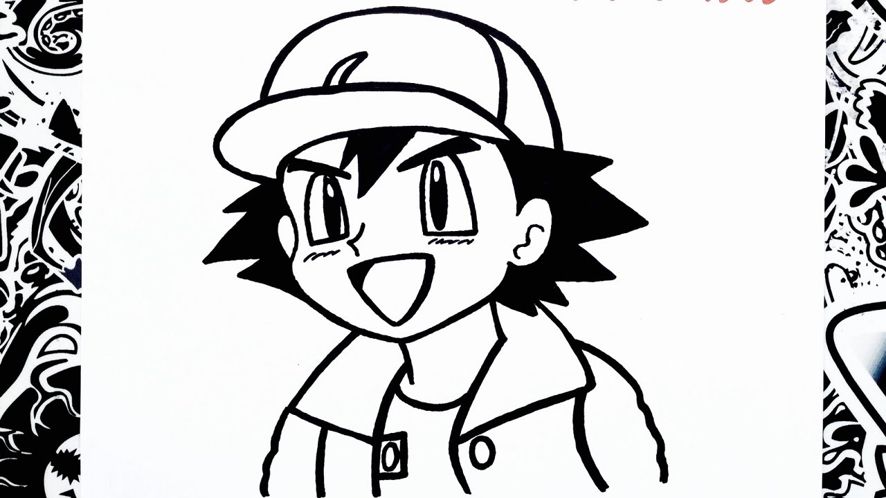 1280x720 Como Dibujar A Ash How To Draw Ash Ketchum