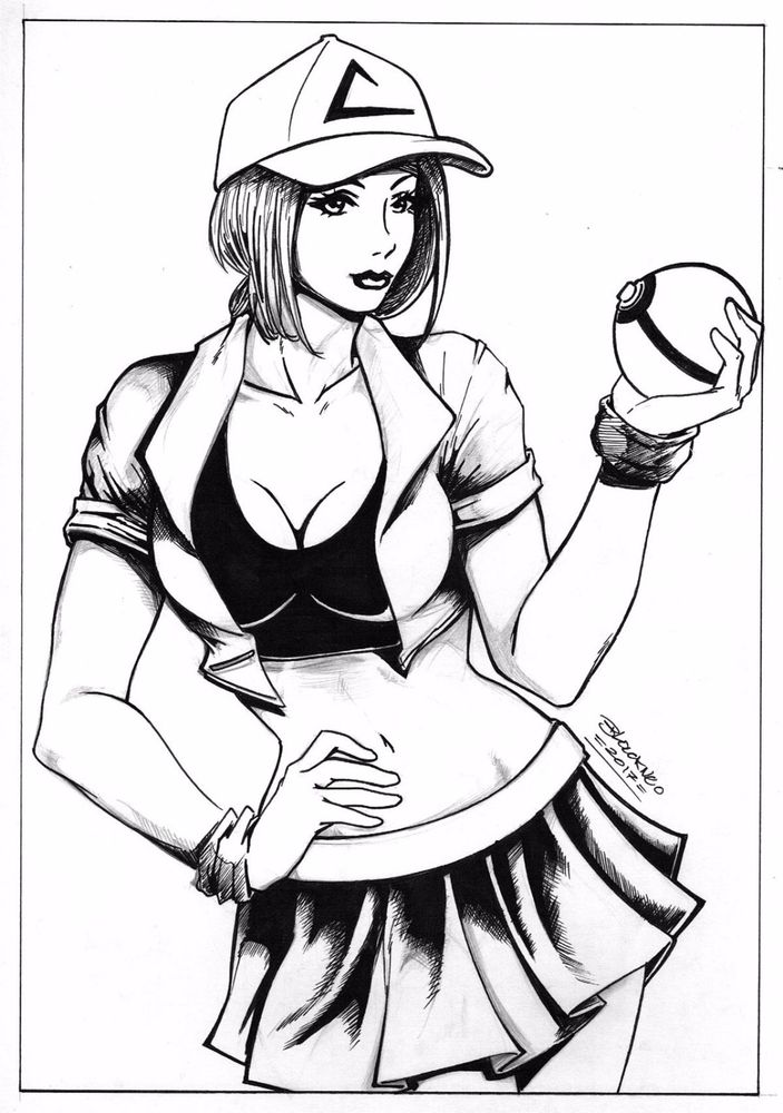 703x1000 Ash Pokemon By Nilton Costa